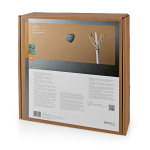 Nedis Netværkskabel Roll | CAT6 | Solid | U/UTP | CCA | 100.0 m | Indendørs | Runde | PVC | Grå | Trækboks