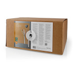 Nedis Netværkskabel Roll | CAT6 | Solid | U/UTP | CCA | 305.0 m | Indendørs | Runde | PVC | Grå | Trækboks