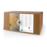 Nedis Netværkskabel Roll | CAT6 | Stranded | S/FTP | CCA | 305.0 m | Indendørs | Runde | PVC | Grå | Trækboks