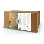 Nedis Netværkskabel Roll | CAT6 | Solid | S/FTP | Kobber | 305.0 m | Indendørs | Runde | LSZH | Grå | Trækboks