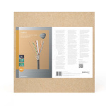 Nedis Netværkskabel Roll | CAT6 | Solid | S/FTP | CCA | 305.0 m | Udendørs | Runde | PE | Sort | Trækboks