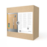 Nedis Netværkskabel Roll | CAT6 | Solid | S/FTP | CCA | 305.0 m | Udendørs | Runde | PE | Sort | Trækboks