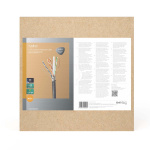 Nedis Netværkskabel Roll | CAT6 | Solid | S/FTP | Kobber | 305.0 m | Udendørs | Runde | PE | Sort | Trækboks