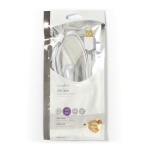 Nedis USB-kabel | USB 2.0 | USB-A Han | USB Micro-B han | 480 Mbps | Guldplateret | 1.00 m | Fladt | PVC | Hvid | Plastikpose