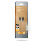 Nedis USB-kabel | USB 3.2 Gen 1 | USB-A Han | USB-A Han | 5 Gbps | Guldplateret | 2.00 m | Runde | PVC | Antracit | Box