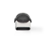 Nedis USB-kabel | USB 2.0 | USB-A Han | USB Micro-B han / USB-C™ Han | 10 W | No Data Transfer | Nikkelplateret | 2.00 m | Runde | Nylon | Sort | Box