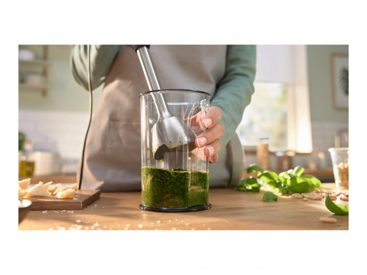 Bosch Serie | 4 ErgoMaster MSM4B610 Stavblender Piano black/anthracite