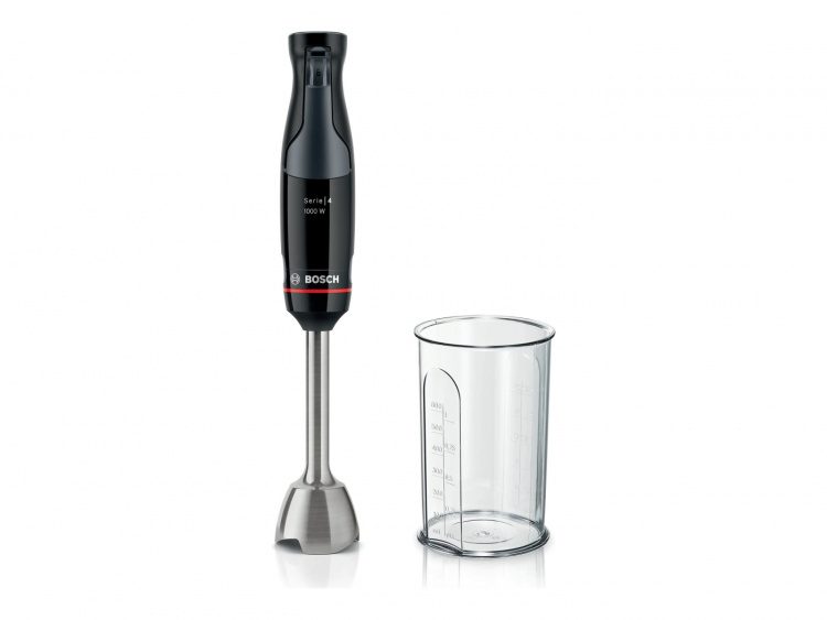 Bosch Serie | 4 ErgoMaster MSM4B610 Stavblender Piano black/anthracite