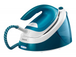 Philips PerfectCare Compact Essential GC6840 Dampstrygejern 2400W Blå Hvid