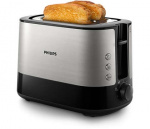 Philips Viva Collection HD2635/90 toaster 2 slice(s) Black, Titanium