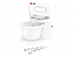 Bosch CleverMixx MFQ2600W Mixer Turbo-funktion Hvid/rød