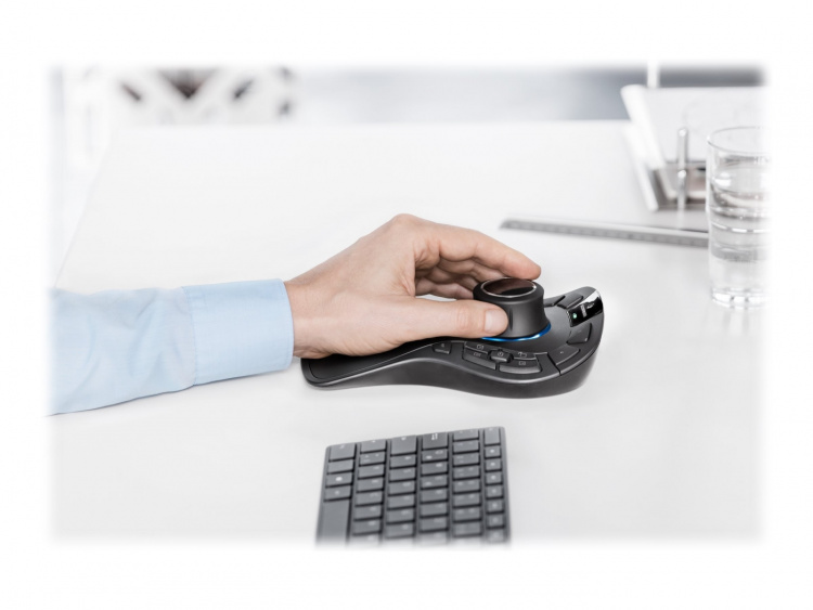 3Dconnexion SpaceMouse Pro Wireless Trådløs Sort