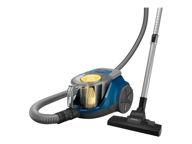 Philips 2000 Series XB2125 Støvsuger Beholder 1.3liter Dark blue/yellow