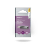 Nedis USB-C™ Adapter | USB 2.0 | USB-C™ Han | USB Micro-B Hun | 480 Mbps | Runde | Guldplateret | Antracit | Box