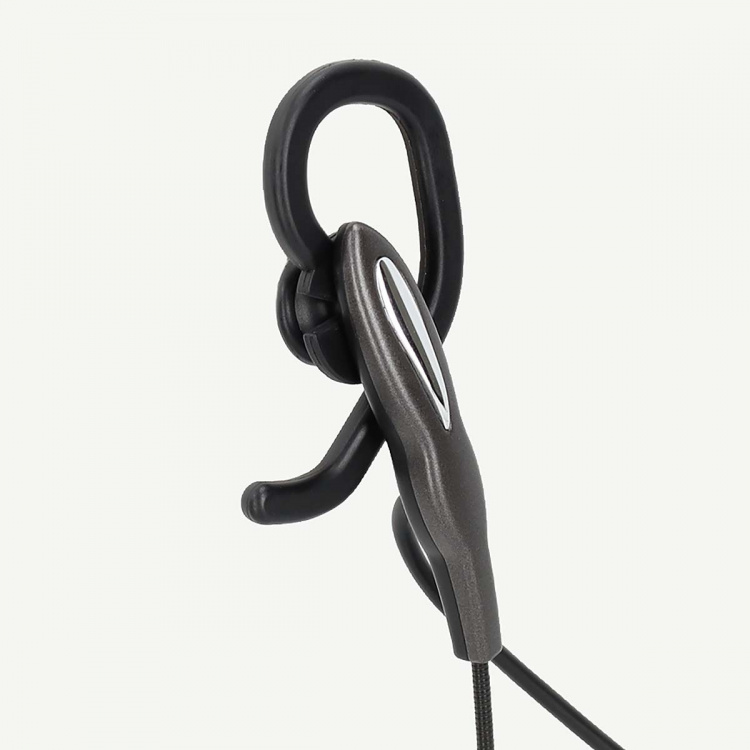 Nedis PC-headset | In-Ear | Mono | USB Type-A / USB Type-C™ | Fold-Away Mikrofon | Grå / Sort