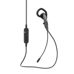 Nedis PC-headset | In-Ear | Mono | USB Type-A / USB Type-C™ | Fold-Away Mikrofon | Grå / Sort