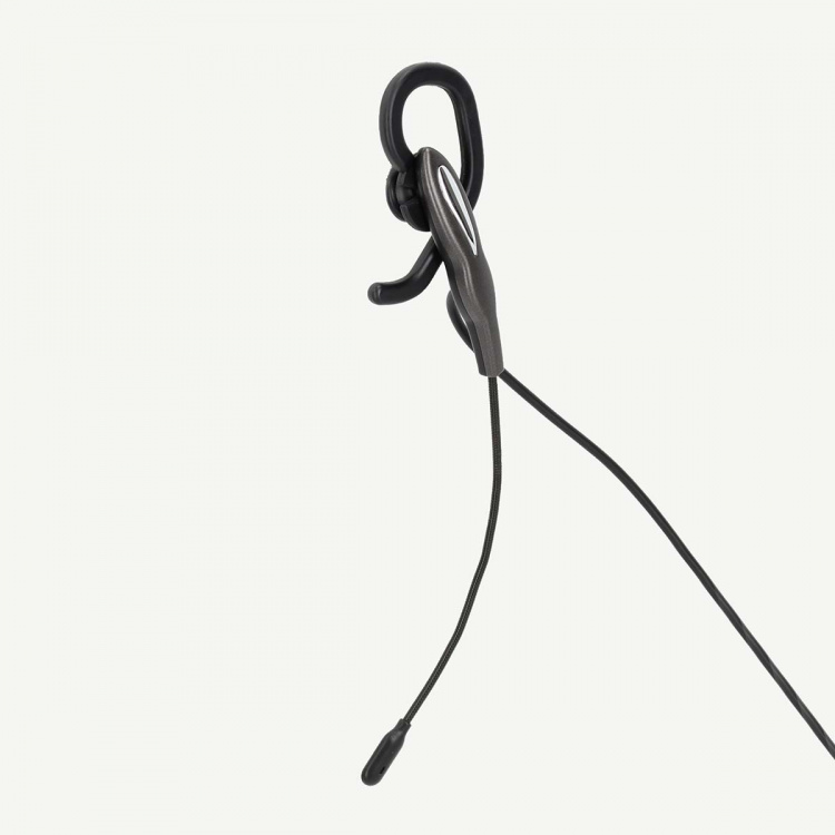Nedis PC-headset | In-Ear | Mono | USB Type-A / USB Type-C™ | Fold-Away Mikrofon | Grå / Sort