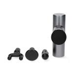 Nedis SmartLife Sportsmassage Pistol | Accu drevet | Opladningsbar | 5 Massage typer | Fladt Hoved / Konisk hoved / Kugleformet hoved / Snørepose / U-formet hoved | Mørkegrå Nedis SmartLife Sportsmassage Pistol | Accu drevet | Opladningsbar | 5 Massage typer | Fladt Hoved / Konisk hoved / Kugleformet hoved / Snørepose / U-formet hoved | Mørkegrå