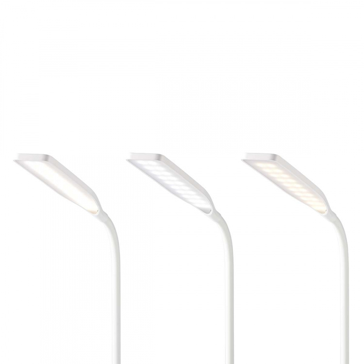 Nedis LED-lampe med trådløs oplader | Dimmer - Til produkt | LED | 15 W | Med dæmpning | Cool Hvid / Naturlig Hvid / Varm Hvid | 2700 - 6500 K