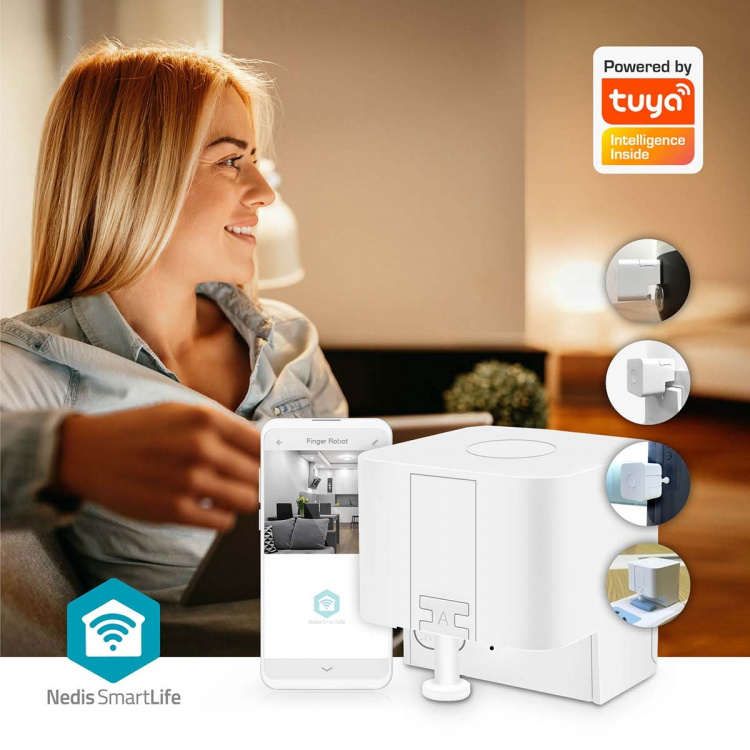 Nedis SmartLife Finger Robot | CR2 | 1000 mAh | Bluetooth® | Tre slags fingre