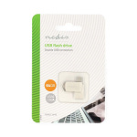 Nedis Flash Drev | 64 GB | USB-A / USB-C™ | Læs hastighed: 90 MB/s | Skrivehastighed: 20 MB/s