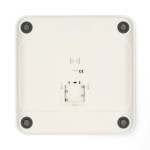 Nedis SmartLife Personvægt | Ben / BMI / BMR / Fedt / Muskler / Vand / Vægt | 12 | Maksimal belastning: 180 kg | Android™ / IOS | ABS / Glas | Hvid