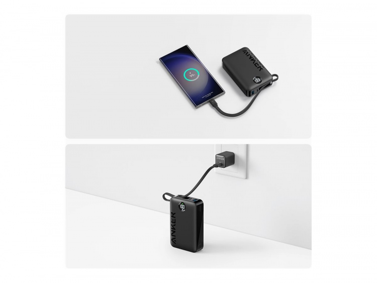 Anker 335 Powerbank 20000mAh Sort