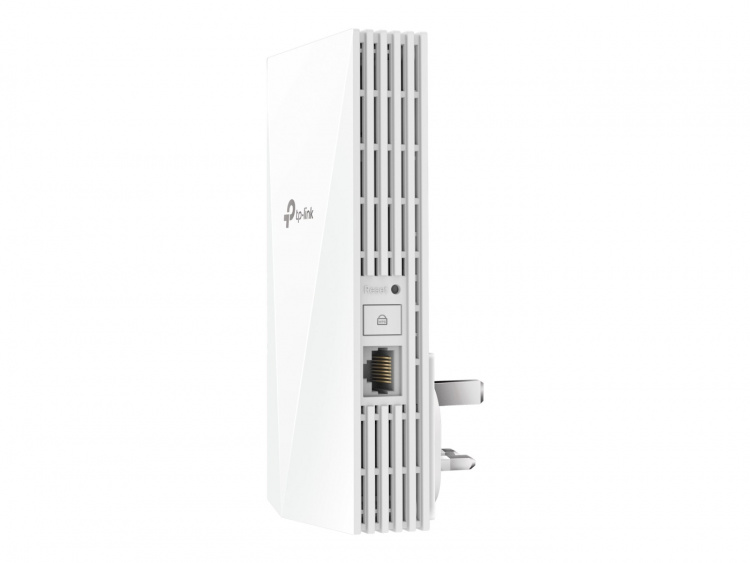 TP-Link RE700X V1 WiFi-rækkeviddeforlænger Montebar i væggen