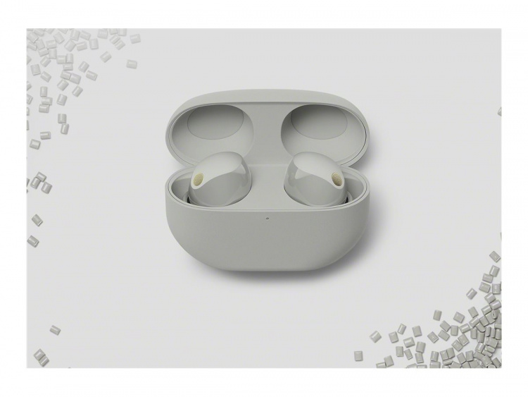 Sony WF-1000XM5 Trådløs Ægte trådløse øretelefoner Sølv