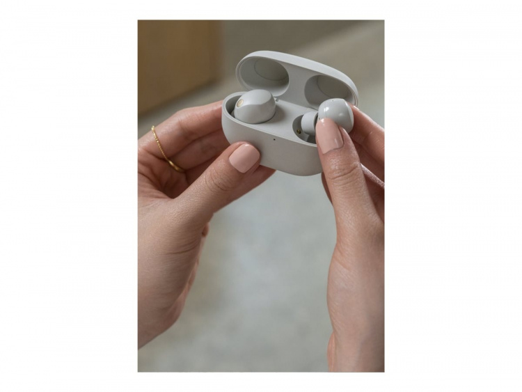 Sony WF-1000XM5 Trådløs Ægte trådløse øretelefoner Sølv