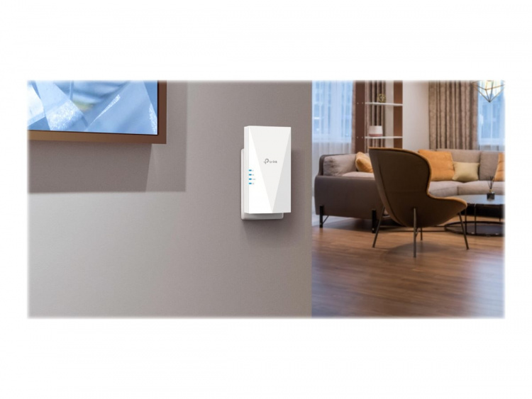 TP-Link RE500X V1 WiFi-rækkeviddeforlænger Ekstern