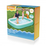 Bestway Familjepool Dunk n Splash 251 x 168 x 102cm