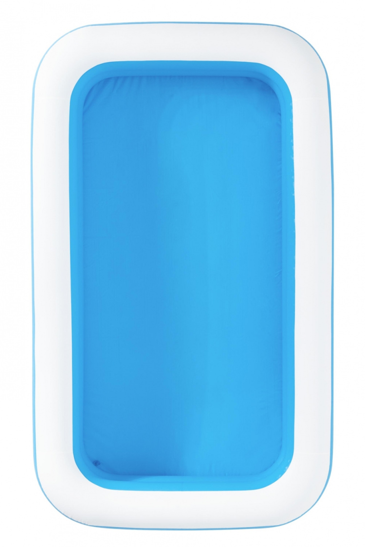 Bestway Familjepool Blå Rektangulär 305 x 183 x 46cm
