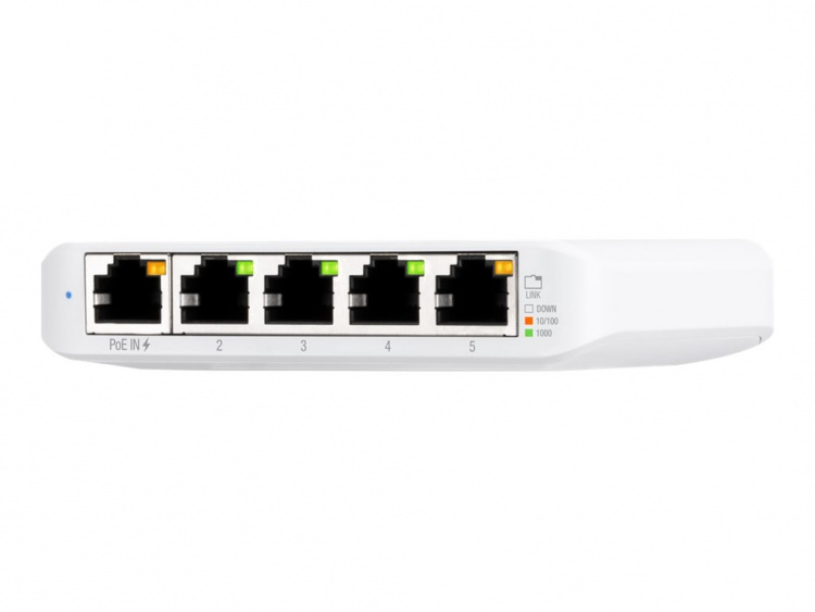 Ubiquiti UniFi Switch USW Flex Mini Switch 5-porte Gigabit PoE+
