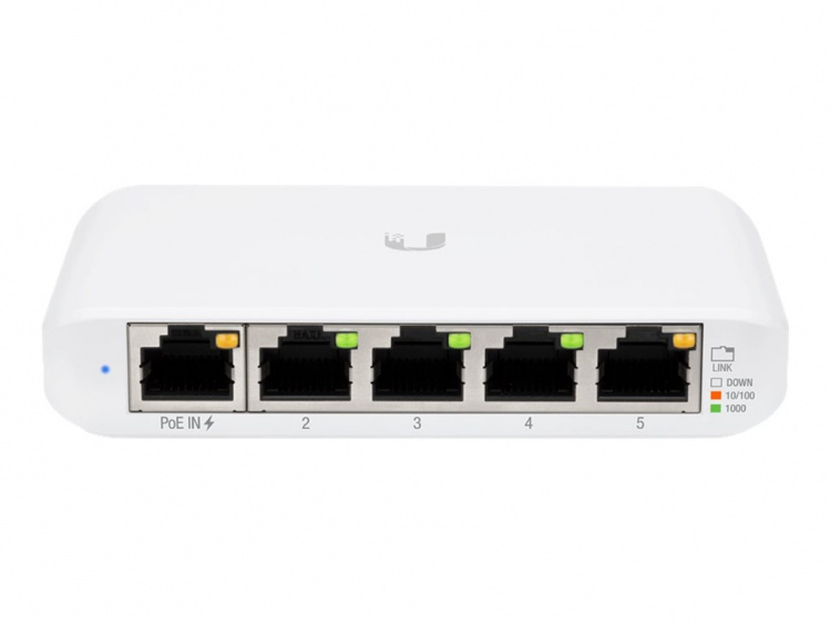 Ubiquiti UniFi Switch USW Flex Mini Switch 5-porte Gigabit PoE+