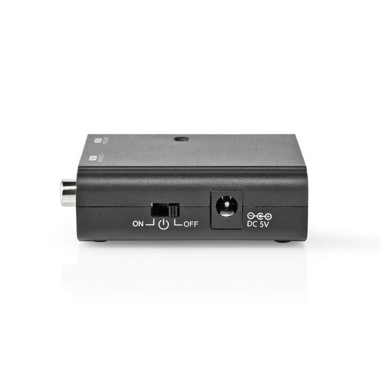 Nedis Digital Audio Converter | 1-vejs | Indgang til lyd- / video- / dataforbindelser: 1x S/PDIF | Audio / video / dataforbindelser output: TosLink Female | Manual | Sort