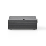Nedis Digital Audio Converter | 1-vejs | Indgang til lyd- / video- / dataforbindelser: 1x S/PDIF | Audio / video / dataforbindelser output: TosLink Female | Manual | Sort