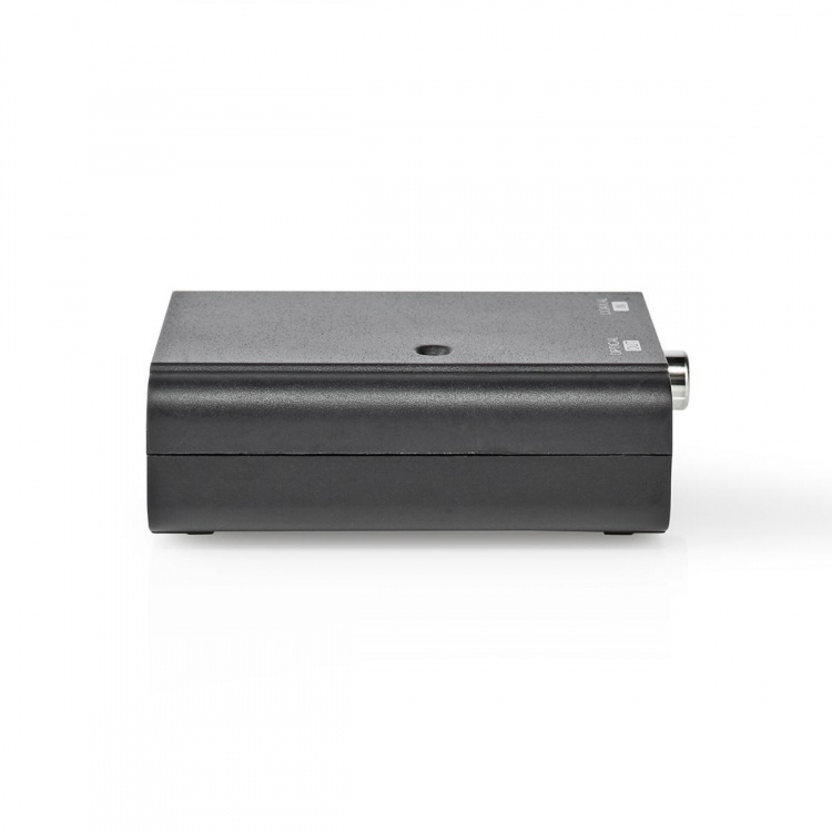 Nedis Digital Audio Converter | 1-vejs | Indgang til lyd- / video- / dataforbindelser: 1x S/PDIF | Audio / video / dataforbindelser output: TosLink Female | Manual | Sort
