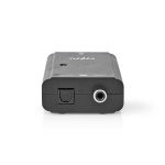 Nedis Digital Audio Converter | 1-vejs | Indgang til lyd- / video- / dataforbindelser: 2x RCA Male | Audio / video / dataforbindelser output: 1x S/PDIF (RCA) Female / 1x TosLink Female | Manual | Sort