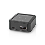 Nedis Digital Audio Converter | 1-vejs | Indgang til lyd- / video- / dataforbindelser: HDMI™ Input | Audio / video / dataforbindelser output: 1x 3.5 mm / 2x (2x RCA Female) | Automatisk | Antracit