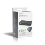Nedis Digital Audio Converter | 1-veje | Indgang til lyd- / video- / dataforbindelser: DC Power / 1x HDMI™ Input | Audio / video / dataforbindelser output: 2x HDMI™ Output | Automatisk | Antracit