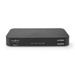 Nedis Digital Audio Converter | 1-veje | Indgang til lyd- / video- / dataforbindelser: DC Power / 1x HDMI™ Input | Audio / video / dataforbindelser output: 1x 3.5 mm / 1x TosLink / 3x HDMI™ Output | Automatisk / Trykknap | Antracit