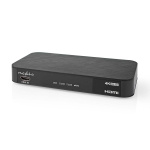 Nedis Digital Audio Converter | 1-veje | Indgang til lyd- / video- / dataforbindelser: DC Power / 1x HDMI™ Input | Audio / video / dataforbindelser output: 1x 3.5 mm / 1x TosLink / 3x HDMI™ Output | Automatisk / Trykknap | Antracit