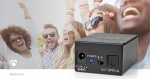 Nedis Digital Audio Switch | 1-veje | Indgang til lyd- / video- / dataforbindelser: DC Power / 2x TosLink | Audio / video / dataforbindelser output: TosLink Female | Manual / Switch | Metal | Sort