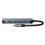 Nedis USB-hub | 1x USB-C™ | 4x USB A Female | 4-Port port(s) | USB 3.2 Gen 1 | USB Drevet | 5 Gbps Nedis USB-hub | 1x USB-C™ | 4x USB A Female | 4-Port port(s) | USB 3.2 Gen 1 | USB Drevet | 5 Gbps