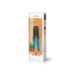 Nedis Crimp Tang | CAT5 / CAT5e / CAT6 / CAT6a / RJ10 / RJ11 | Klipper / Plier / Stripping | ABS / Stål | Blå