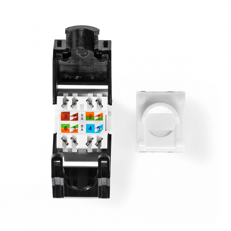 Nedis Keystone | CAT6 | RJ45 Hun | U/UTP | ABS | Box