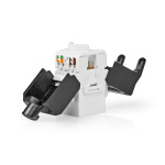 Nedis Keystone | CAT6a | RJ45 Hun | U/UTP | ABS | Box