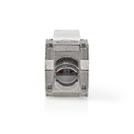 Nedis Keystone | CAT7 | RJ45 Hun | S/FTP | Metal | Box