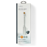 Nedis USB-netværksadapter | USB 3.2 Gen 1 | 1 Gbps | USB-A Han | RJ45 Hun | 0.20 m | Runde | Guldplateret | Kobber | Sølv | Cover Window Box Nedis USB-netværksadapter | USB 3.2 Gen 1 | 1 Gbps | USB-A Han | RJ45 Hun | 0.20 m | Runde | Guldplateret | Kobber | Sølv | Cover Window Box